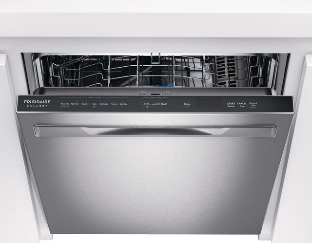 Frigidaire Gallery® 24" Smudge-Proof™ Stainless Steel Top Control Built In Dishwasher-3
