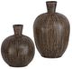Uttermost® Islander 2-Piece Black Vase Set-0