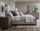 Pulaski™ Anderson Park Frontier Brown/Moose Trail King Upholstered Panel Bed-1