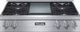 Miele 36" Gas Rangetop-Stainless Steel-0