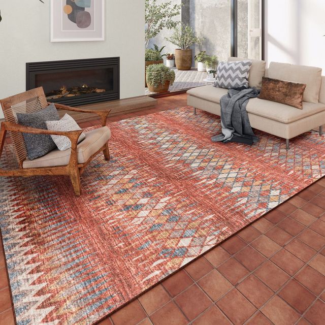 Dalyn™ Rug Company Winslow WL5 Paprika 5'x8' Area Rug-4