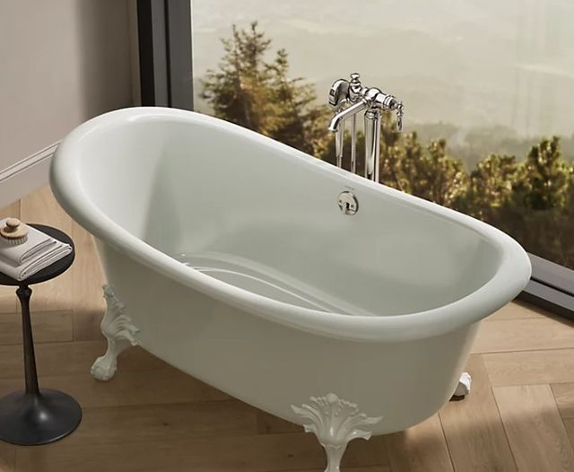  KOHLER® Artifacts™ Dune 66.1" x 33" Freestanding Bath-2