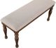 Steve Silver Co. Joanna Caramel/Oatmeal Bench -2