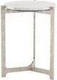 Zuo® Modern Barmas Silver/White Side Table-0