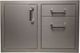 Artisan Door/Drawer Combo-Stainless Steel-0