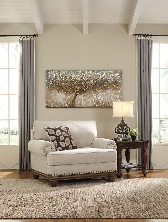 Signature Design by Ashley® Harleson Wheat Chair and a Half-2