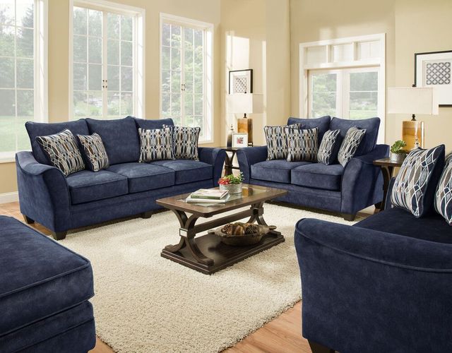 Peak Living Athena Navy Sofa-0
