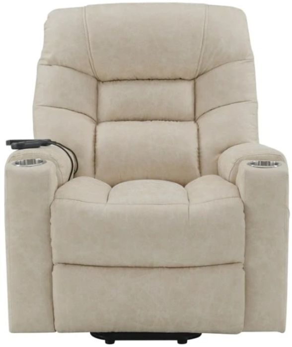 ACME Furniture Nairi Ivory Polished Power Recliner -2