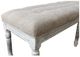 Cottage Creek Furniture Arlington Beige/Distressed Continental White Bench-4