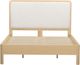 TOV Furniture Rafaelle Cream/Natural King Panel Bed-5