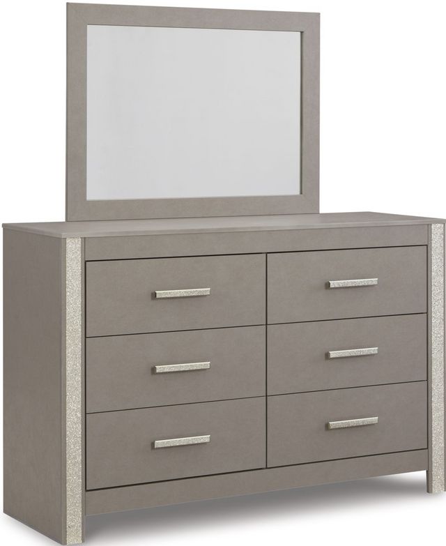 Commode avec mirroir Surancha de Signature Design by Ashley® - Gris