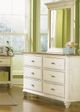 Liberty Furniture Ocean Isle Bisque/Natural 6-Drawer Dresser-1