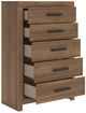 Signature Design by Ashley® Broachmyn Auburn 5-Drawer Chest-5