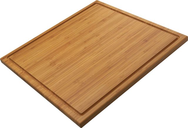 The Galley® Natural Golden Bamboo Dual Tier Cutting Board-0