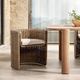 Classic Home Rami Natural Wicker Outdoor Dining Chair-1
