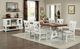 Furniture of America® Auletta 2-Piece Distressed White/Gray Dining Side Chair Set-1