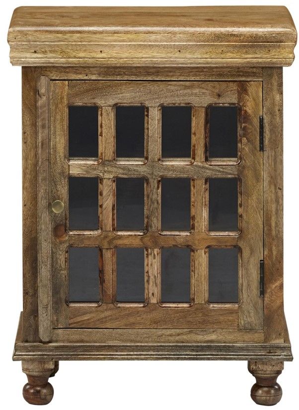 Jaipur Furniture Kepler Brown Side Cabinet-1