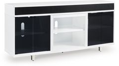 Signature Design by Ashley® Gardoni Black/White 72" TV Stand