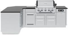 Broil King® Imperial™ QS 590iJ Stainless Steel Natural Gas Outdoor Kitchen Kit
