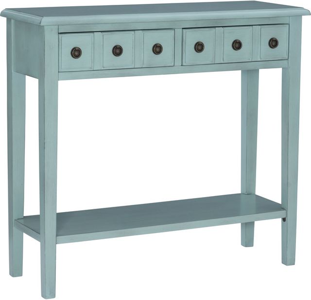 Powell® Sadie Teal Small Console-0