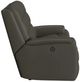 Flexsteel® Customizable Arlo Leather Power Reclining Loveseat with Console-2