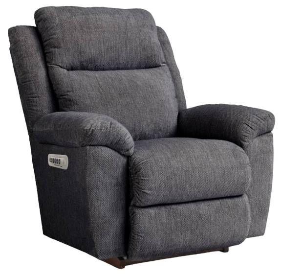 La-Z-Boy® Joel Slate Power Rocking Recliner with Headrest and Lumbar-0