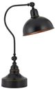 Cal® Lighting & Accessories Dark Bronze Desk Lamp-0