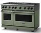Viking® 7 Series 48" Eucalyptus Pro Style Gas Range with Griddle-3