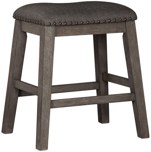 Signature Design by Ashley® Caitbrook 5-Piece Gray Counter Height Dining Set-2