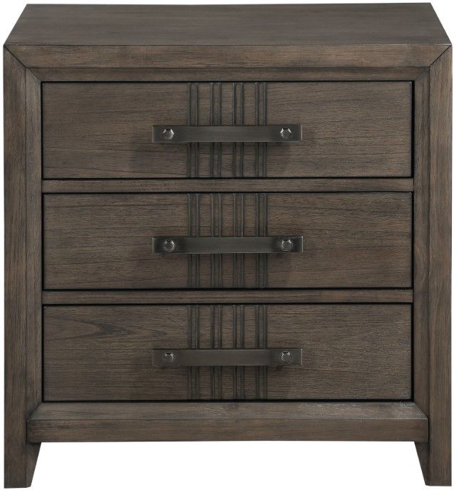 New Classic® Home Furnishings Landon Walnut Nightstand-2