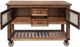 ACME Furniture Kadri Distressed Chestnut Kitchen Cart-3