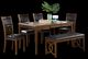 Diane 6 Piece Dining Set (Brown)-0