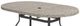 Homecrest™ Outdoor Living Customizable Shadow Rock Aluminum/Stone Oval Outdoor Dining Table-1