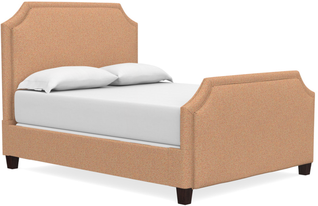 Bassett® Furniture Custom Upholstered Beds Florence Clipped Corner Bed-1
