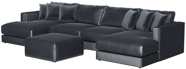 Jackson Furniture Remington 5-Piece Slate U-Shape Sectional-3