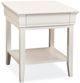 Handstone Customizable Monticello Maple End Table with Shelf and 1 Drawer-0