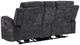 Coaster® Kennett Dark Gray Power Reclining Loveseat-4