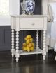 LM Co Home by Vaughan-Bassett Scotsman Cream Leg Night Table-1