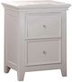 ACME Furniture Lacey White 2-Drawer Nightstand-0