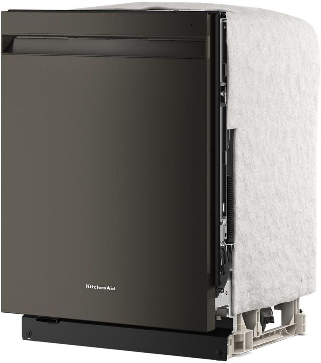 KitchenAid® 24" Black Ore 360° Max Jets™ Third Rack Top Control Built-In Dishwasher with Advanced ProDry™ System and Ultra-bright LED Lighting-2