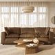 TOV Furniture Cali Brown Modular Sofa-1