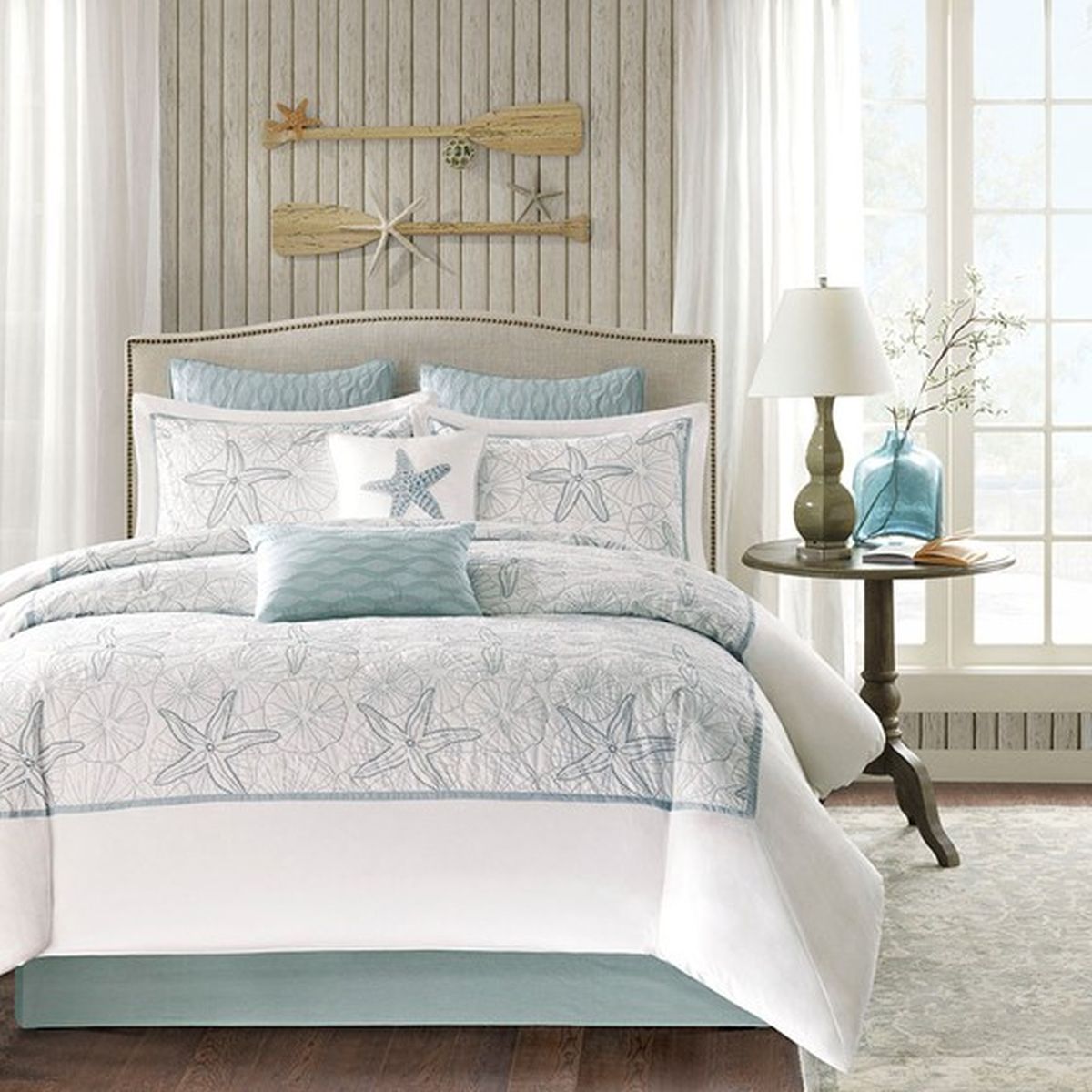 Olliix by Harbor House White Full Maya Bay Comforter Set Big Sandy Superstore Furniture Mattress Appliance Superstore