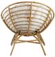 A & B Home Brown/White Chair-3