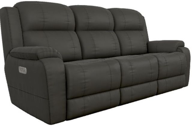 La-Z-Boy® Dorian Mineral Leather Power Reclining Sofa with Headrest and Lumbar-0