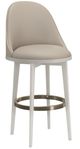 Caracole® Another Round Almond Milk/Ivory Bar Stool-0