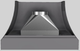 Vent-A-Hood® Designer Series 48" Gunsmoke Wall Mounted Range Hood-4