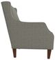 Best® Home Furnishings Customizable Keatling Peppercorn Accent Chair with Dark Walnut Legs-2