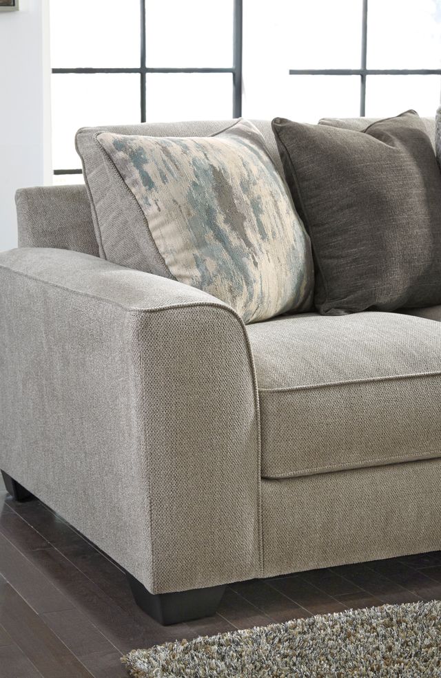 Benchcraft® Ardsley 2-Piece Pewter Right-Arm Facing Sectional and Chaise-3