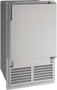U-Line® 17" 23 lb. Stainless Steel Built-in Crescent Ice Maker-0