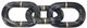 A & B Home Gray Three Link Oval Chain-0